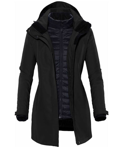 Stormtech WomenS Avalante System Jacket ST193 - Black - Customisable Jackets