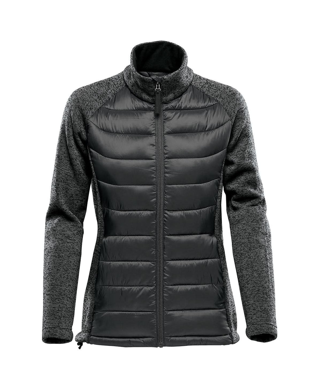 Stormtech Womens Narvik Hybrid Jacket ST199 - Black Dolphin Heather - Customisable Jackets