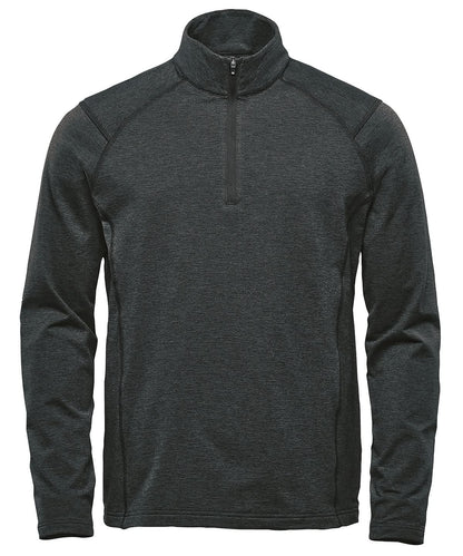 Stormtech Treeline Zip Fleece ST202 - Black Heather - Customisable Fleece