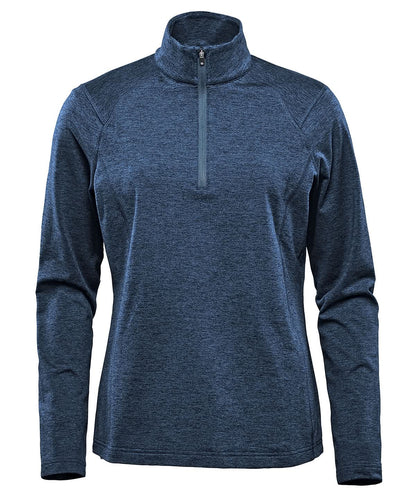 Stormtech Womens Treeline Zip Fleece ST203 - Dark Navy Heather - Customisable Fleece