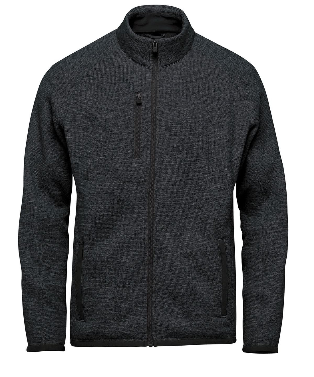 Stormtech Avalante Full Zip Fleece Jacket ST204 - Black Heather - Customisable Jackets