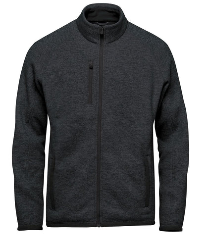 Stormtech Avalante Full Zip Fleece Jacket ST204 - Black Heather - Customisable Jacket