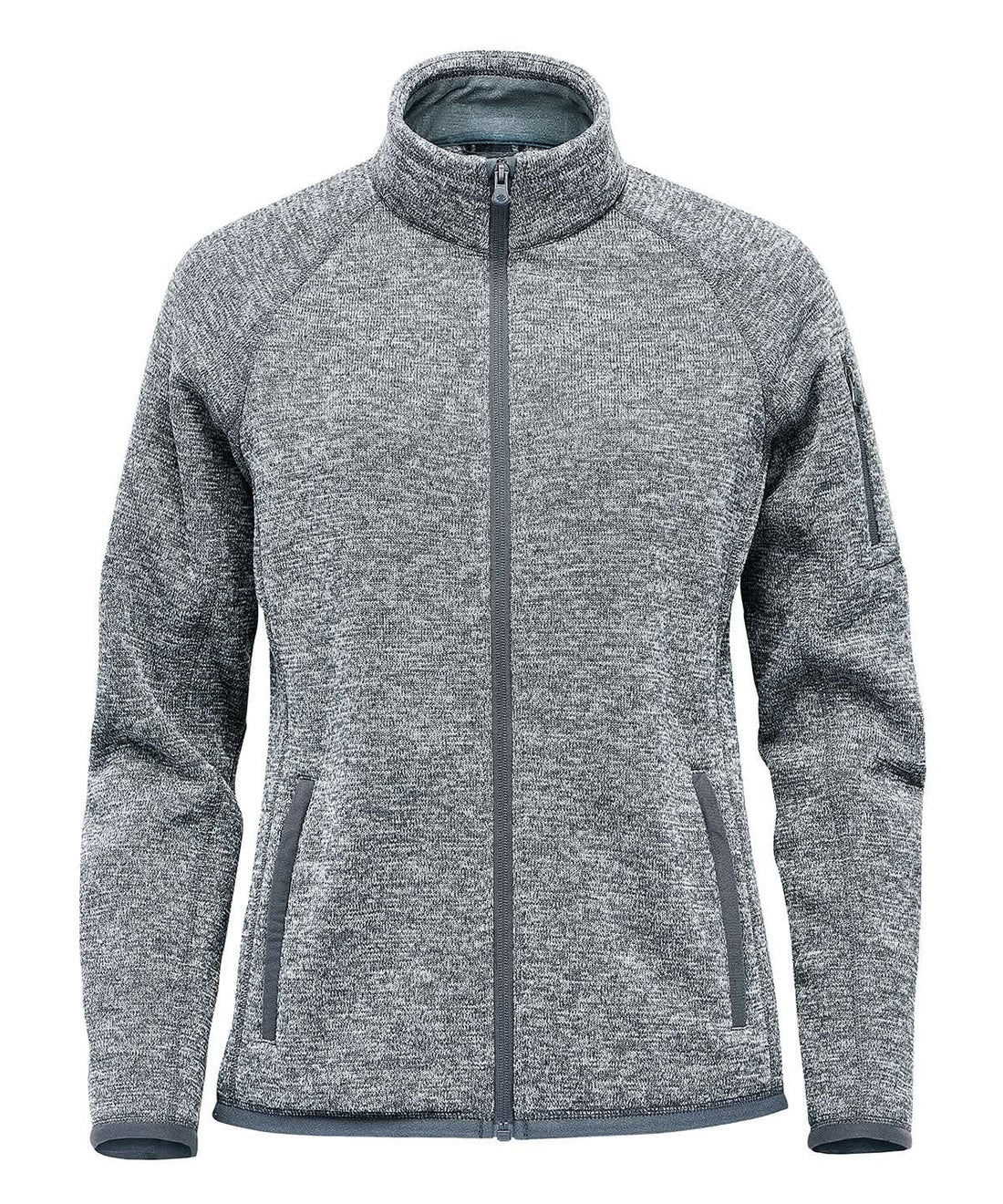 Stormtech Womens Avalante Full Zip Fleece Jacket ST205 - Granite Heather - Customisable Jackets