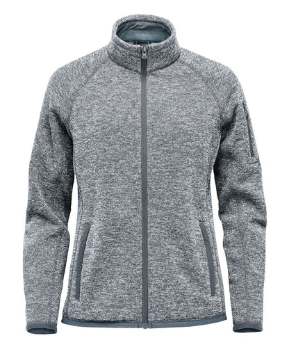 Stormtech Womens Avalante Full Zip Fleece Jacket ST205 - Granite Heather - Customisable Jackets