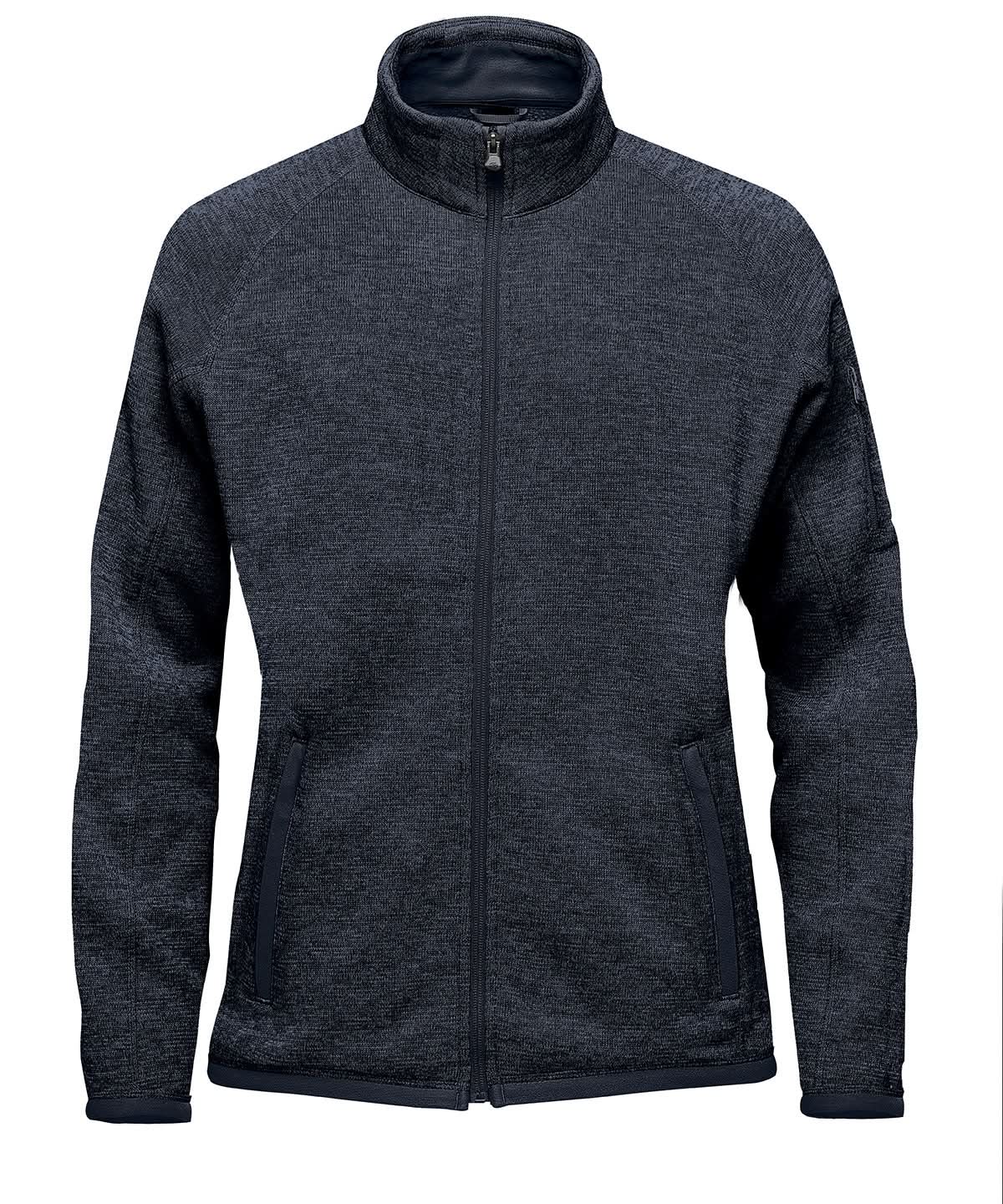 Stormtech Womens Avalante Full Zip Fleece Jacket ST205 - Navy Heather - Customisable Jackets