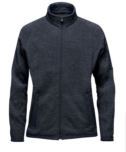 Stormtech Womens Avalante Full Zip Fleece Jacket ST205 - Navy Heather - Customisable Jackets