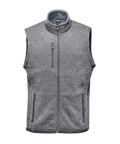 Stormtech Avalante Fleece Vest ST206 - Granite Heather - Customisable Gilets &amp; Body Warmers