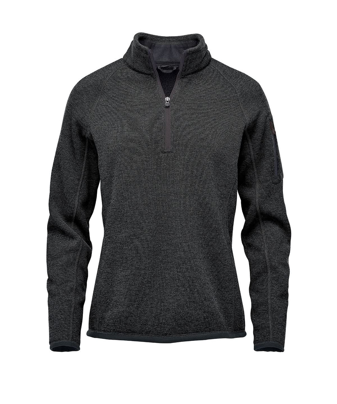 Stormtech WomenS Avalante Zip Fleece ST209 - Black Heather - Customisable Fleece