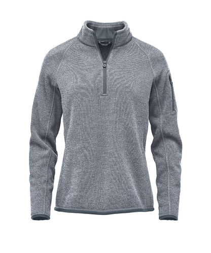 Stormtech WomenS Avalante Zip Fleece ST209 - Granite Heather - Customisable Fleece