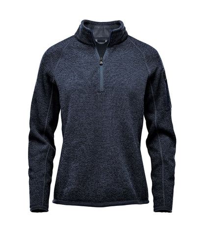 Stormtech WomenS Avalante Zip Fleece ST209 - Navy Heather - Customisable Fleece