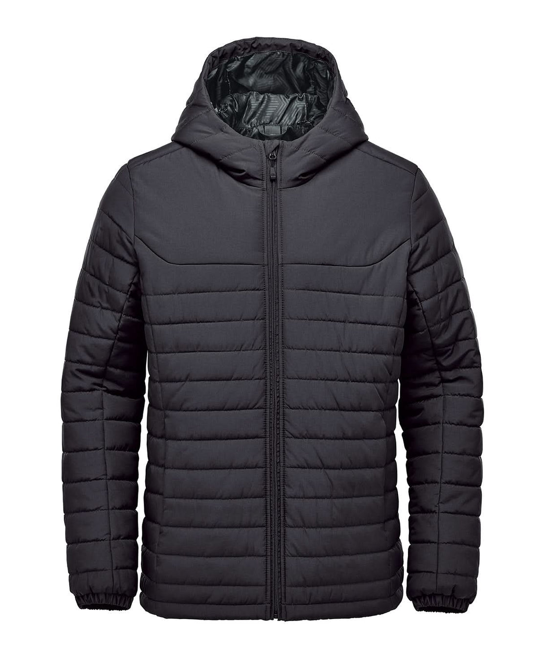 Stormtech Nautilus Quilted Hooded Jacket ST212 - Black - Customisable Jackets
