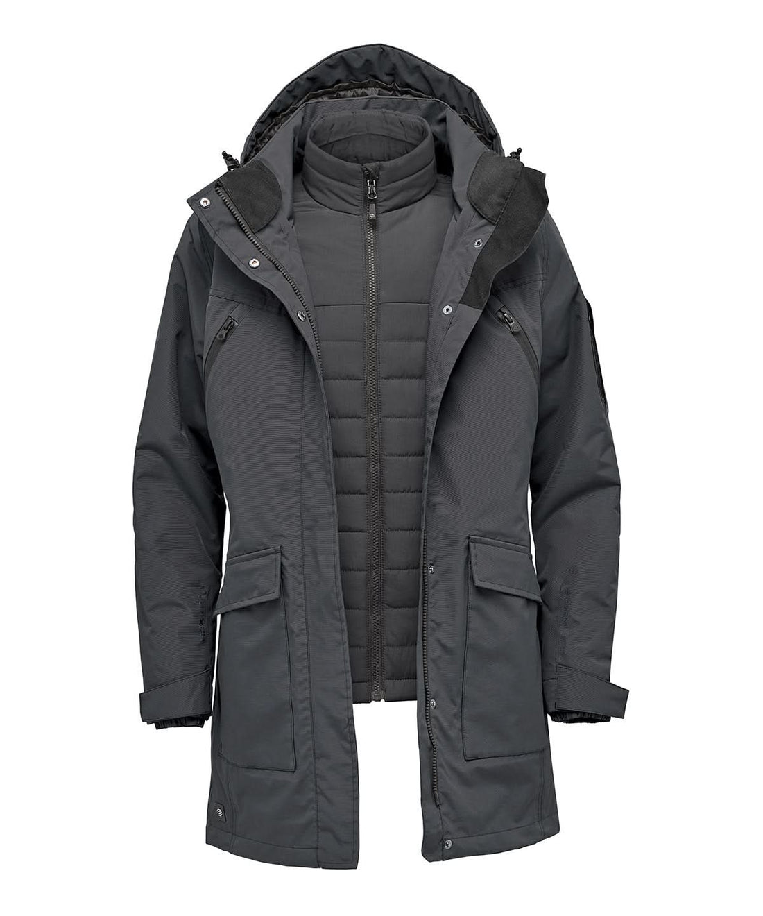 Stormtech Fairbanks 5 In 1 Parka ST216 - Graphite - Customisable Jackets