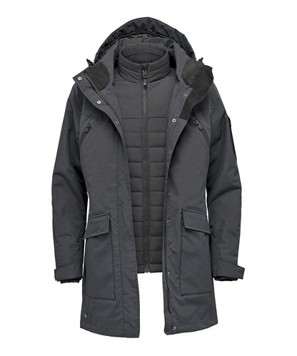 Stormtech WomenS Fairbanks 5 In 1 Parka ST217 - Graphite - Customisable Jackets