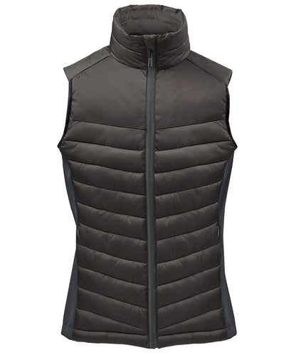 Stormtech WomenS Montserrat Thermal Vest ST224 - Black Granite - Customisable Bodywarmer