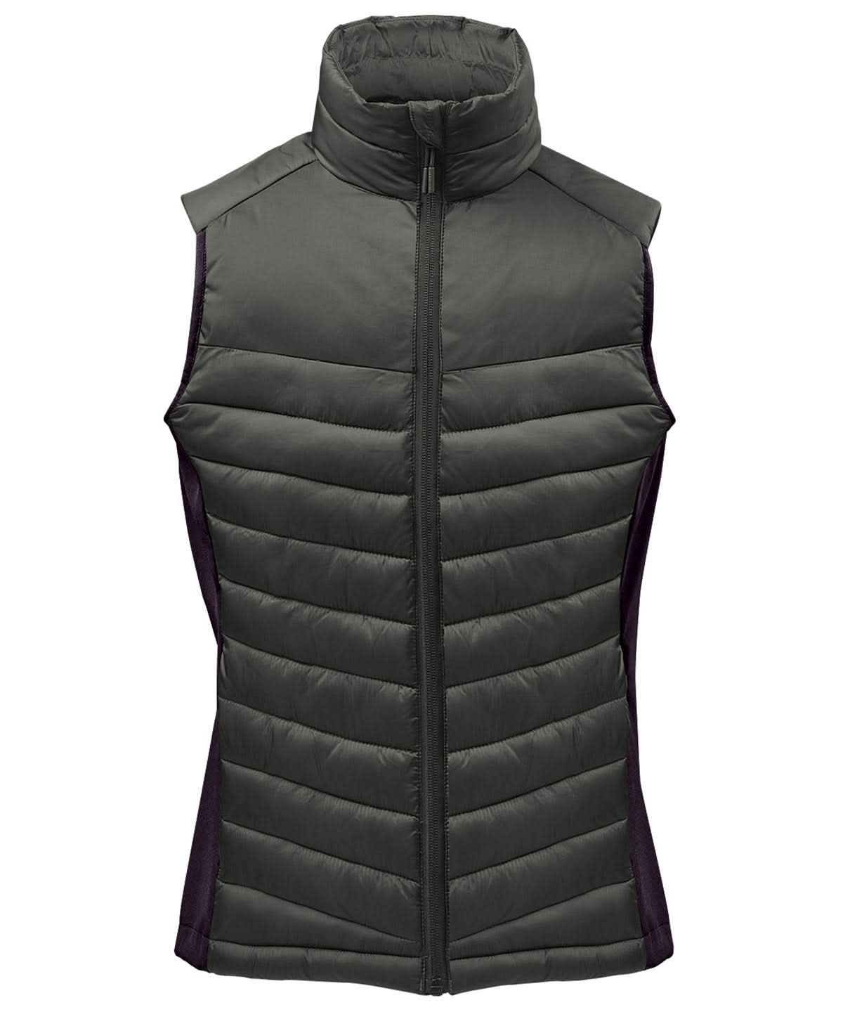Stormtech WomenS Montserrat Thermal Vest ST224 - Granite Black - Customisable Bodywarmer