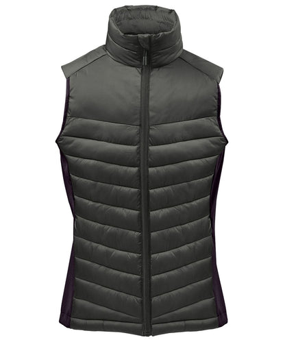 Stormtech WomenS Montserrat Thermal Vest ST224 - Granite Black - Customisable Bodywarmer
