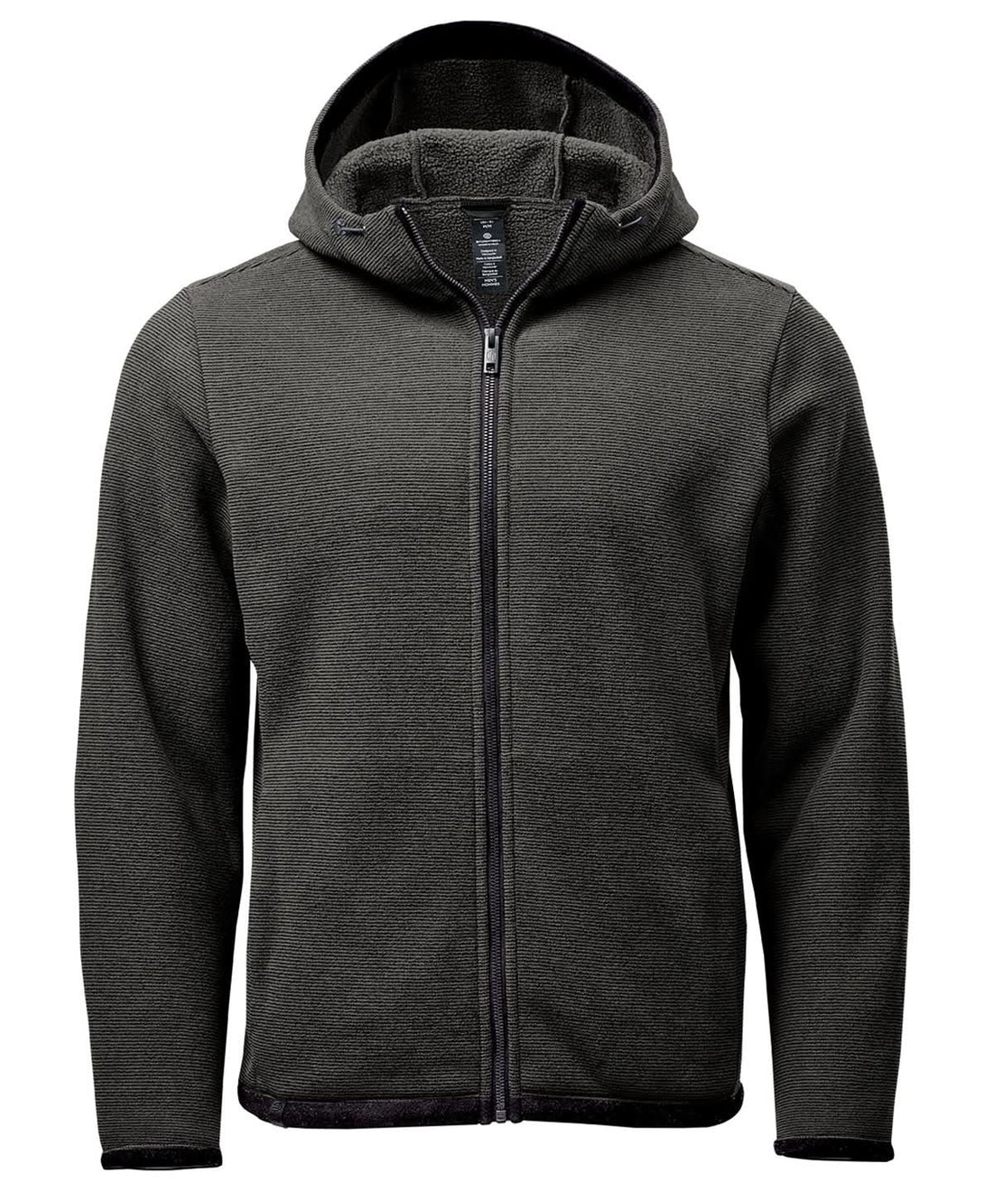 Stormtech Medusa Fleece Hoodie ST229 - Charcoal Stripe - Customisable Hoodies