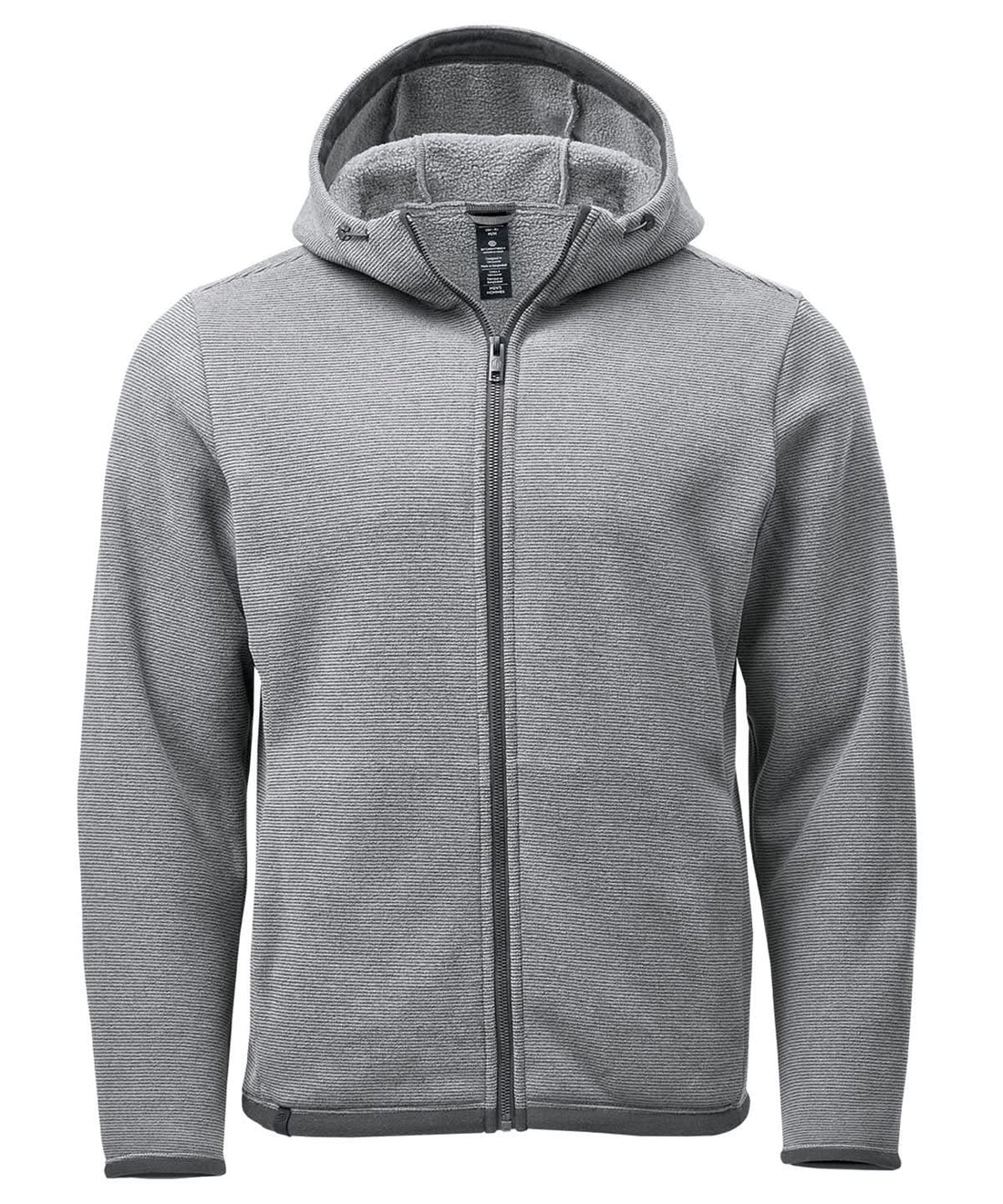 Stormtech Medusa Fleece Hoodie ST229 - Zinc Stripe - Customisable Hoodies