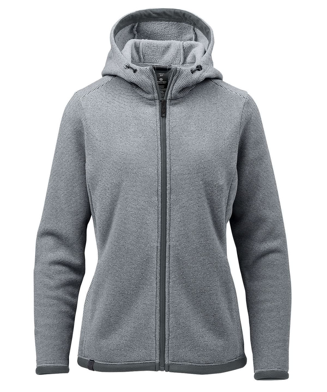 Stormtech Womens Medusa Fleece Hoodie ST230 - Zinc Stripe - Customisable Hoodies