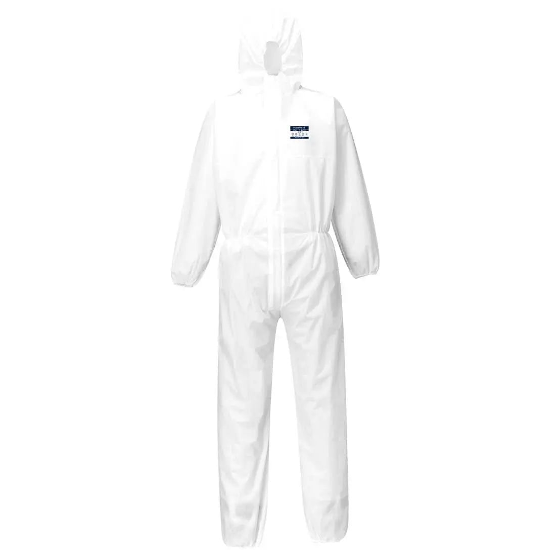 Biz Tex Sms Coverall Type 5/6 (Pk50) St30 - White - Customisable Coveralls