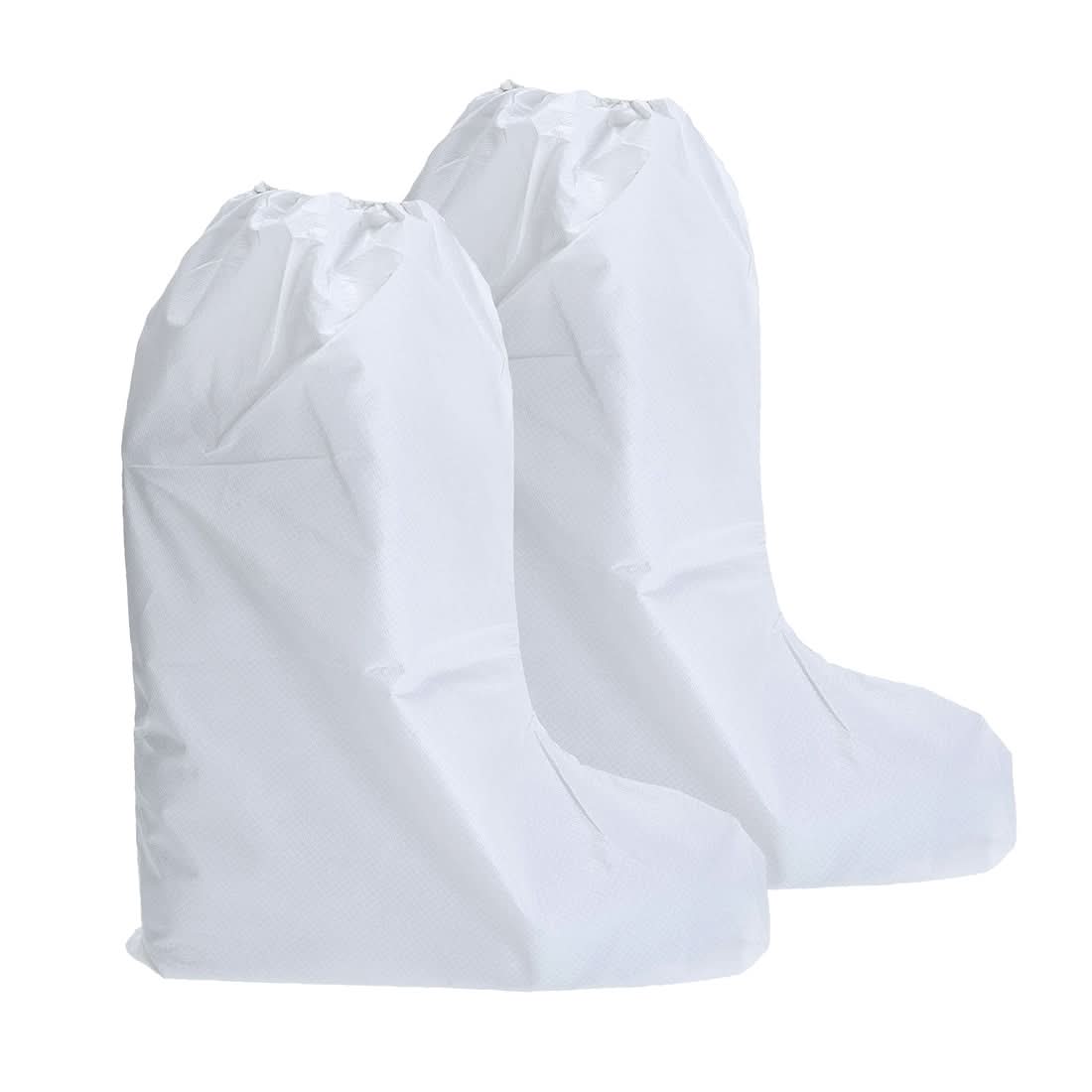 Portwest Biztex Microporous Boot Cover Type Pb6 200 Pairs ST45 - White - Customisable Boot Cover