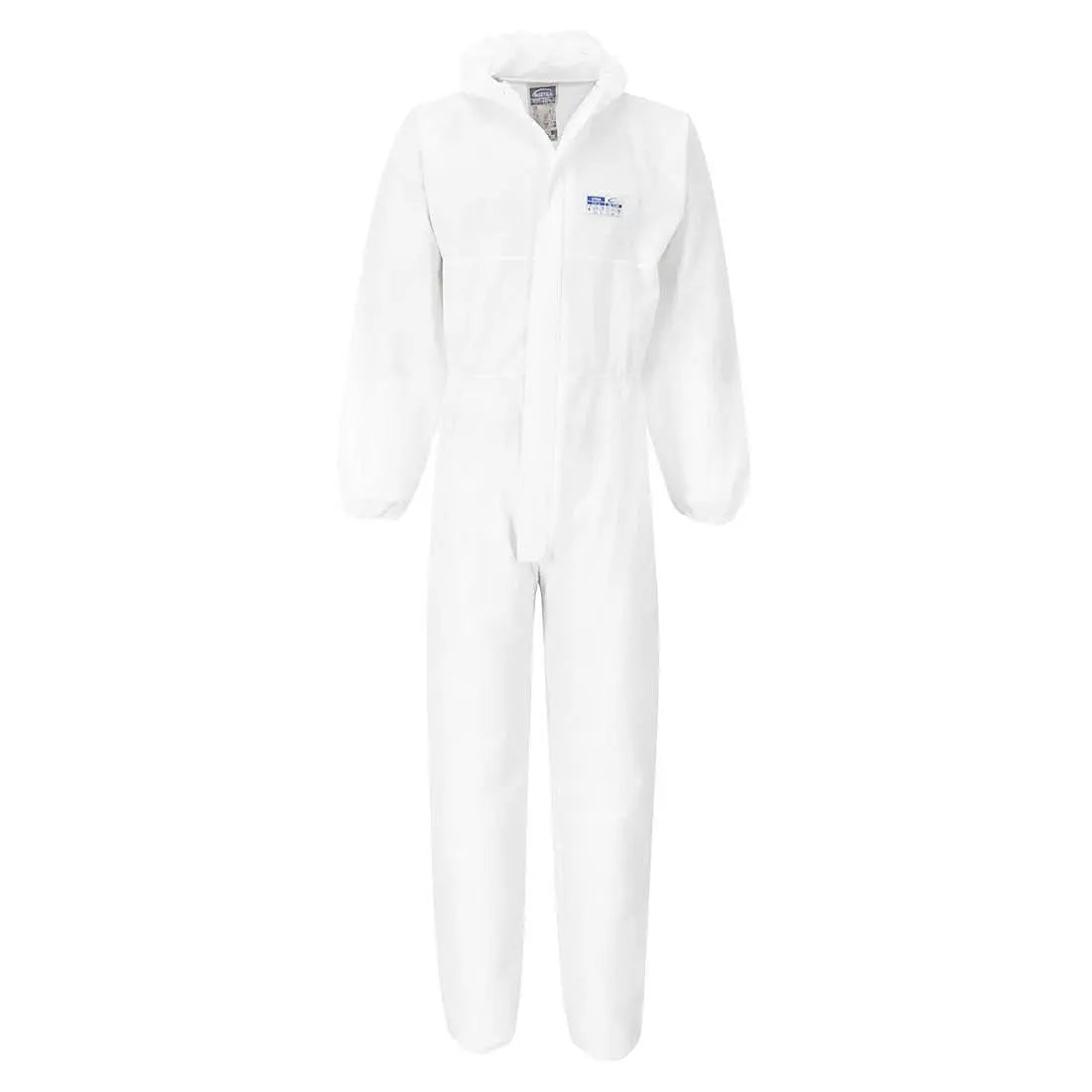 Biz Tex Sms Fr Coverall Type 5/6 (Pk50) St80 - White - Customisable Coveralls