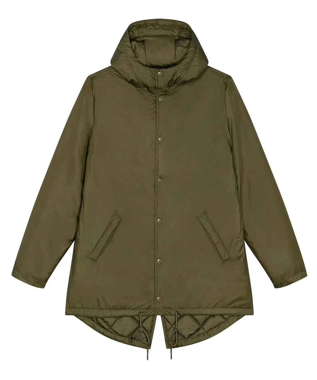 Stanley/Stella Unisex padded parka jacket STJU841 SX204 - British Khaki - Customisable Jacket