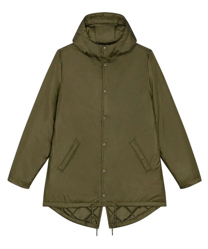 Stanley/Stella Unisex padded parka jacket STJU841 SX204 - British Khaki - Customisable Jackets