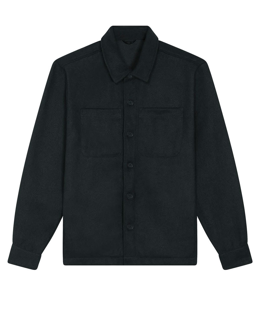 Stanley/Stella Unisex River shirt jacket STJU845 SX205 - Black - Customisable Jacket
