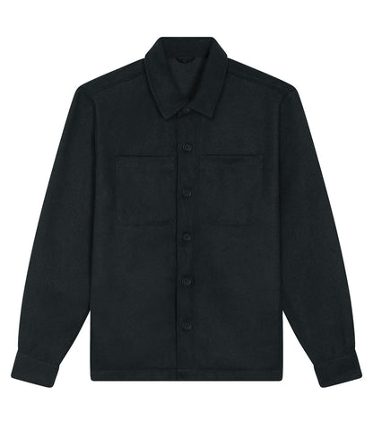 Stanley/Stella Unisex River shirt jacket STJU845 SX205 - Black - Customisable Jacket