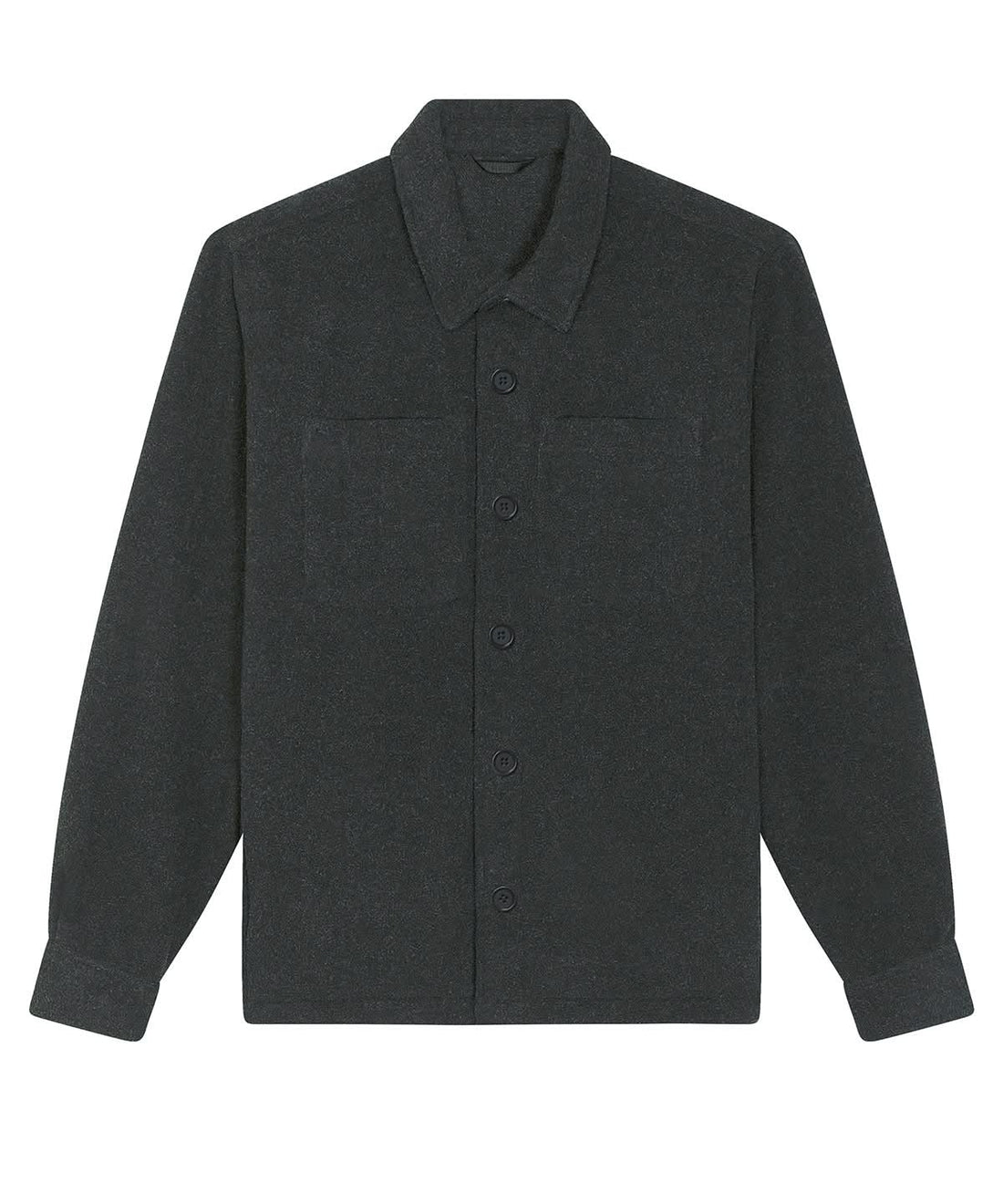 Stanley/Stella Unisex River shirt jacket STJU845 SX205 - Dark Heather Grey - Customisable Jacket