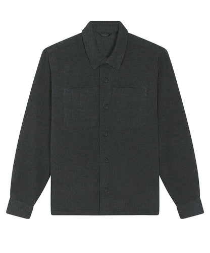 Stanley/Stella Unisex River shirt jacket STJU845 SX205 - Dark Heather Grey - Customisable Jacket