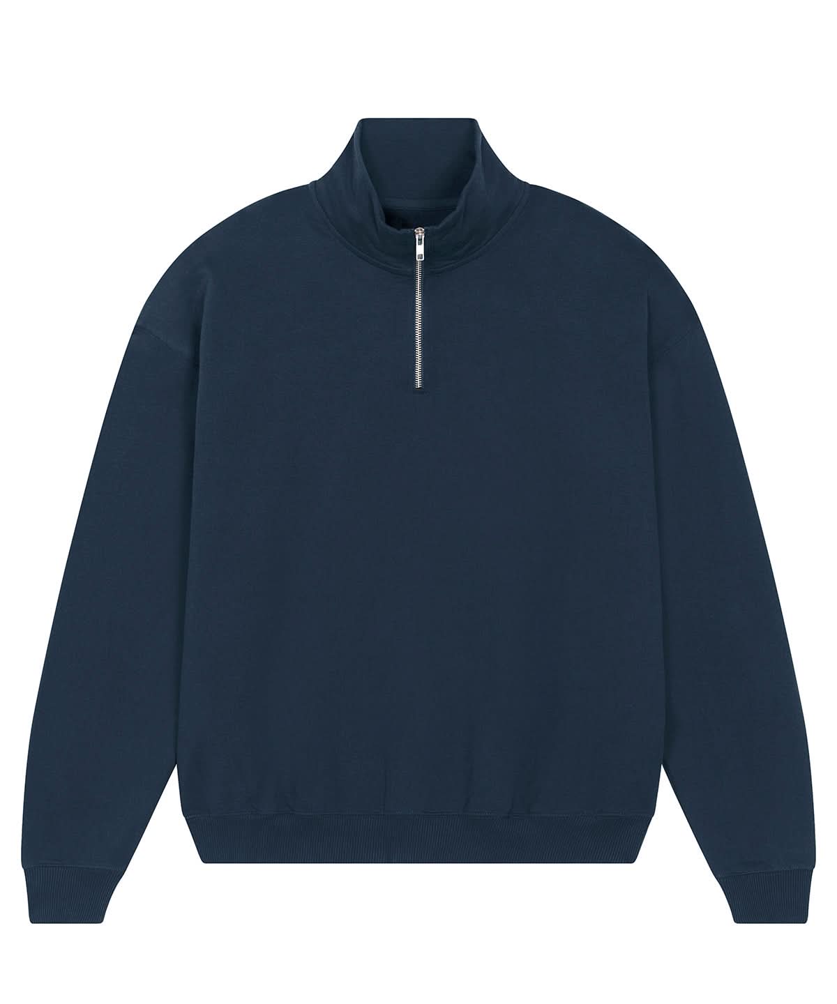 Stanley/Stella Unisex Miller dry 14 zip sweatshirt STSU795 SX216 - French Navy - Customisable Sweatshirts