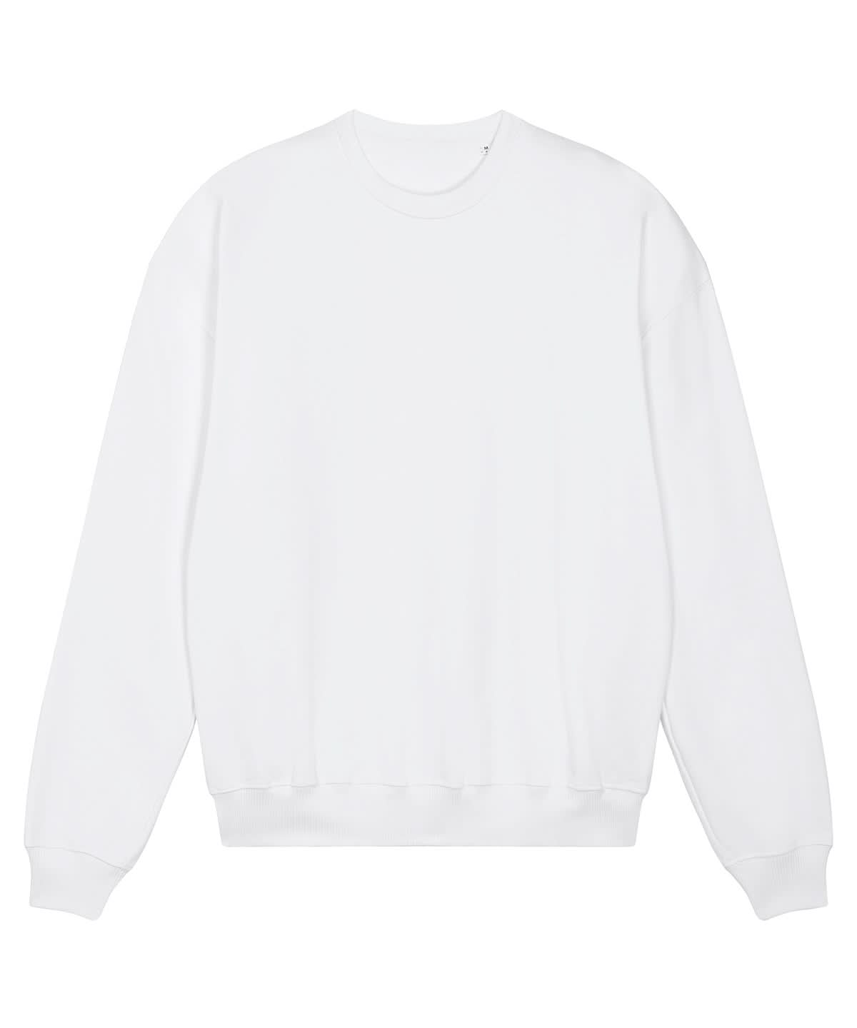 Stanley/Stella Unisex Ledger dry sweatshirt STSU798 SX218 - White - Customisable Sweatshirts