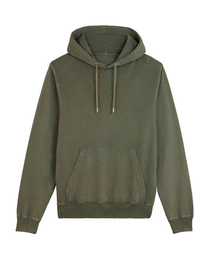 Stanley/Stella Unisex Archer vintage hoodie sweatshirt STSU040 SX226 - Garment Dyed Khaki - Customisable Hoodies