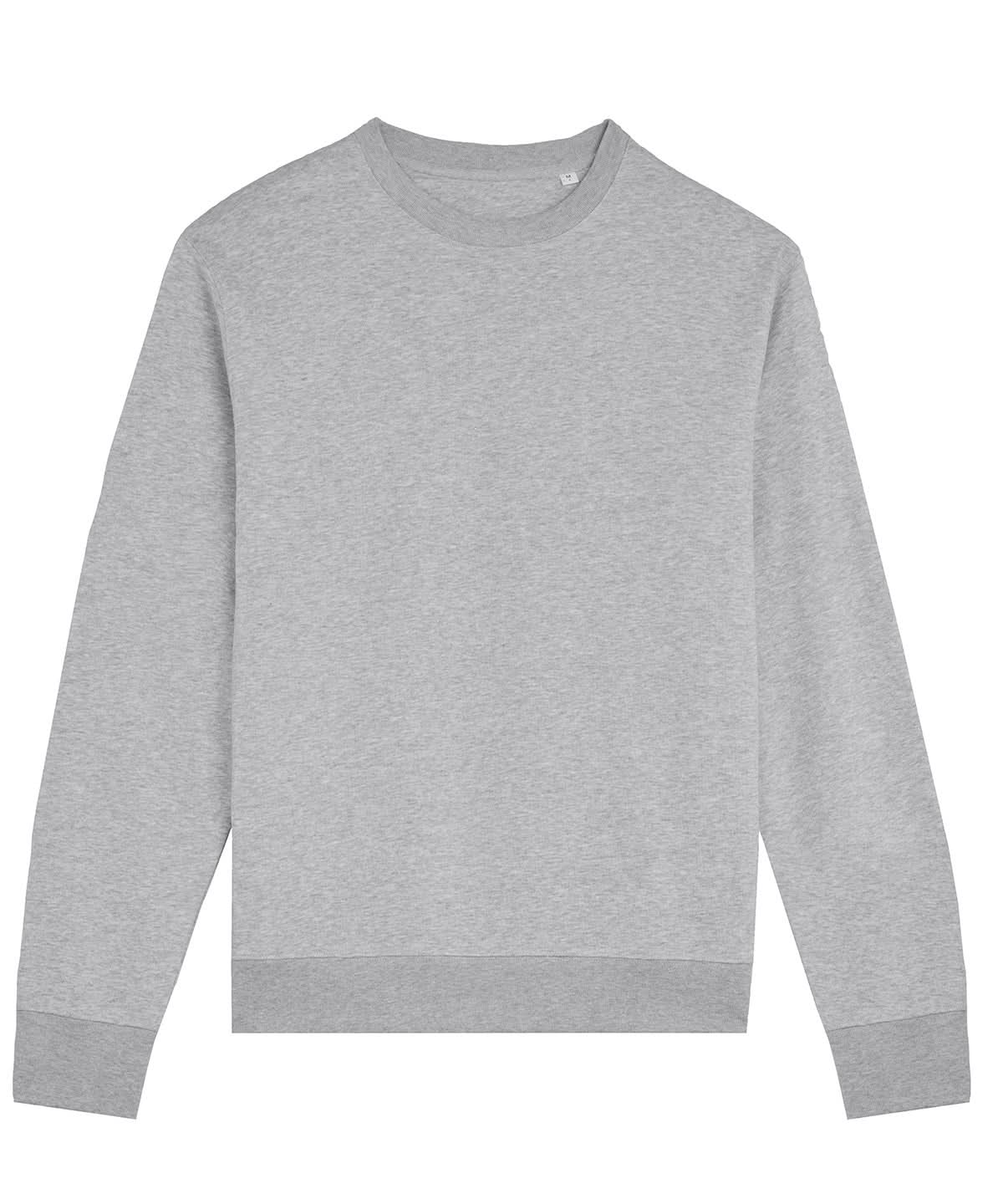 Stanley/Stella Unisex Matcher sweatshirt STSU799 SX230 - Heather Grey - Customisable Sweatshirts