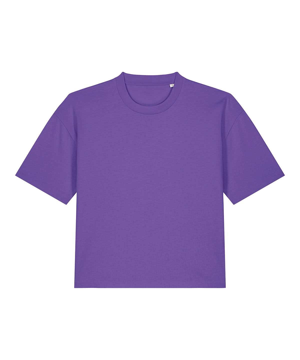 Stanley/Stella Womens Stella Nova boxy t shirt STTW175 SX235 - Purple Love - Customisable T-Shirts