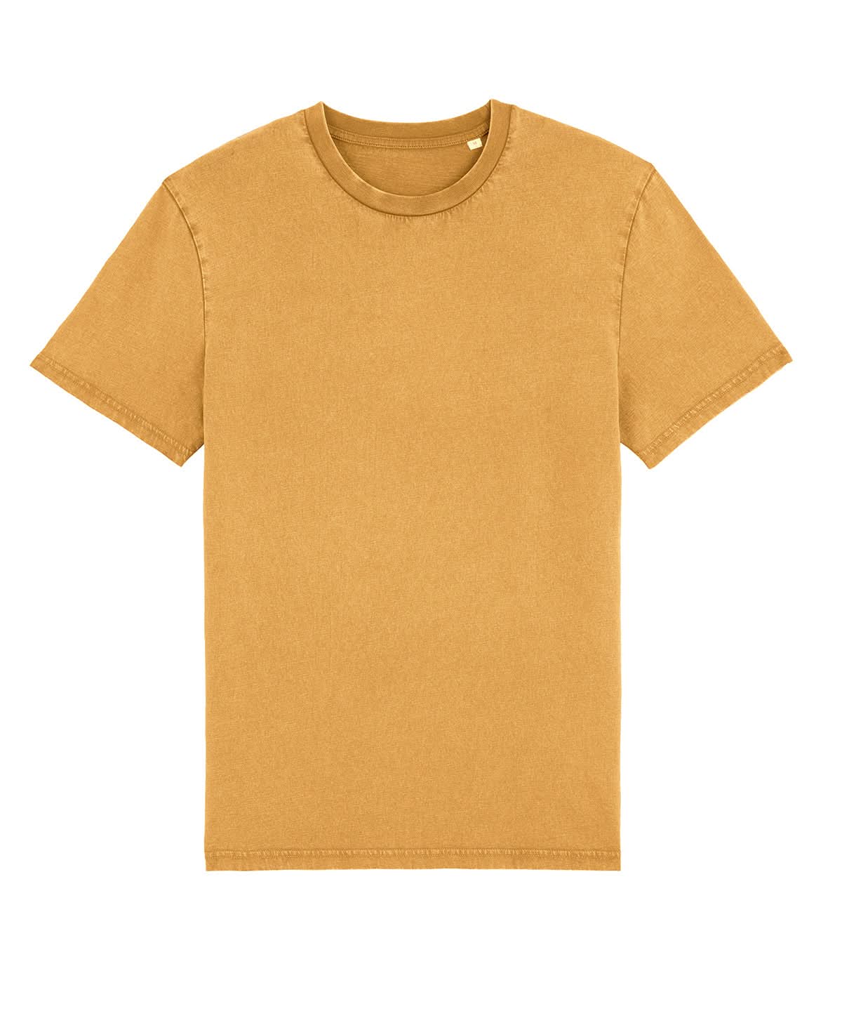 Stanley/Stella Unisex Crafter Iconic Mid Light T Shirt STTU170 Garment Dyed Ochre SX236 - Garment Dyed Ochre - Customisable T-Shirt