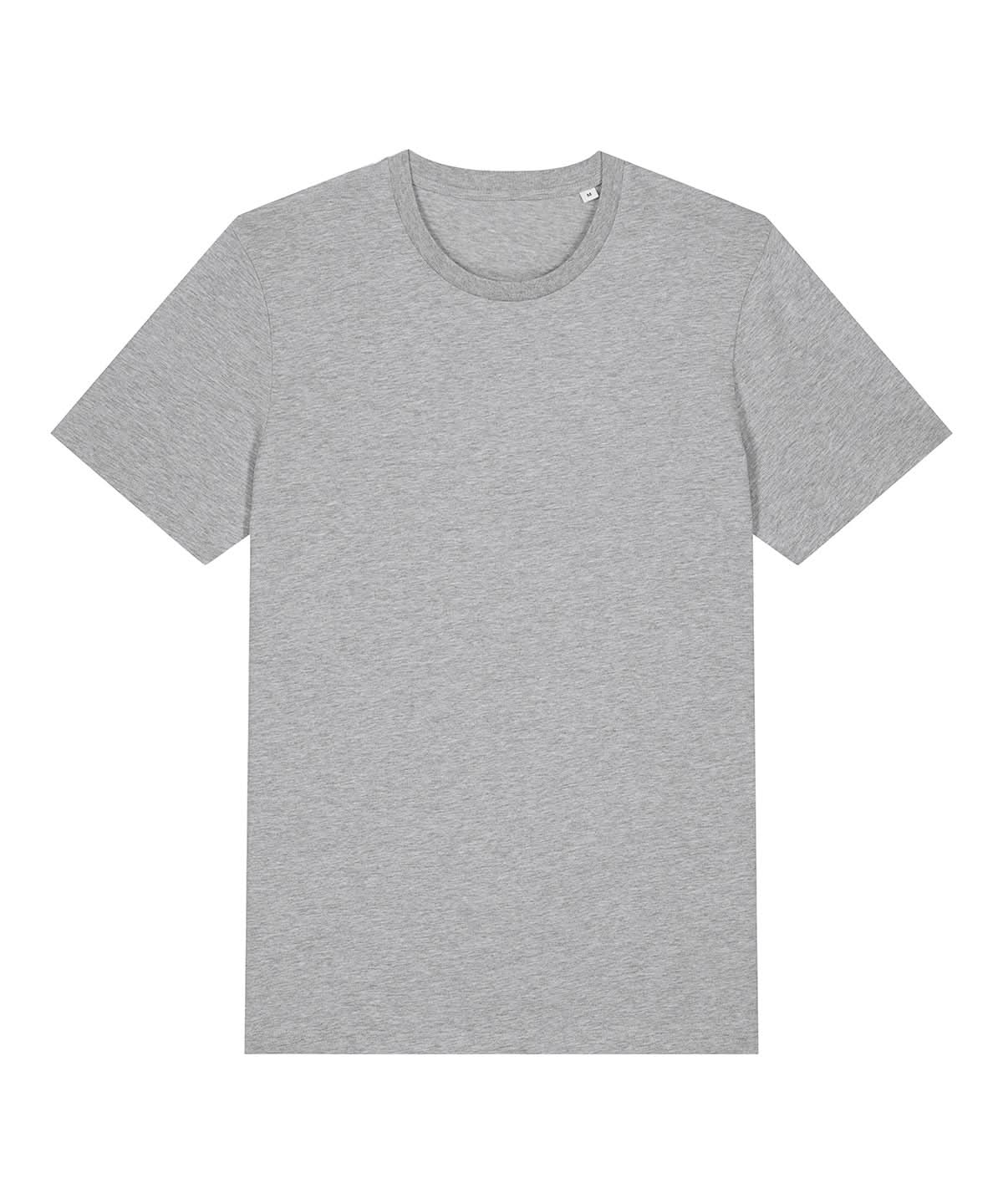 Stanley/Stella Unisex Crafter Iconic Mid Light T Shirt STTU170 Heather Grey SX236 - Heather Grey - Customisable T-Shirt
