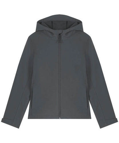 Stanley/Stella Womens Stella Discoverer hooded softshell STJW159 SX239 - Anthracite - Customisable Softshell Jacket