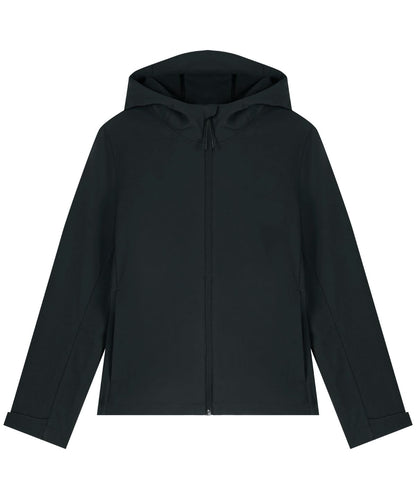 Stanley/Stella Womens Stella Discoverer hooded softshell STJW159 SX239 - Black - Customisable Softshell Jacket
