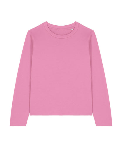 Stanley/Stella Stella Muser long sleeve STTW219 SX262 - Bubble Pink - Customisable T-Shirts