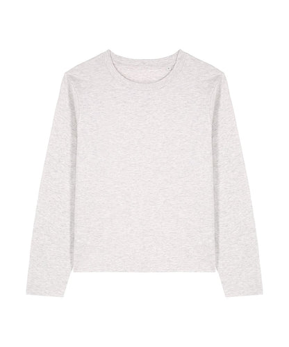 Stanley/Stella Stella Muser long sleeve STTW219 SX262 - Cool Heather Grey - Customisable T-Shirts