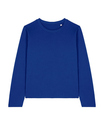 Stanley/Stella Stella Muser long sleeve STTW219 SX262 - Worker Blue - Customisable T-Shirts