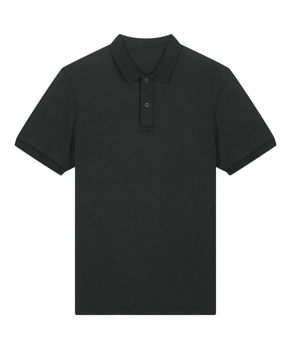 Stanley/Stella Coaster Vintage STPU252 SX266 - Garment Dyed Black Rock - Customisable Polos