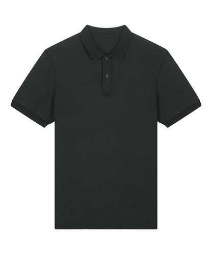 Stanley/Stella Coaster Vintage STPU252 SX266 - Garment Dyed Black Rock - Customisable Polos