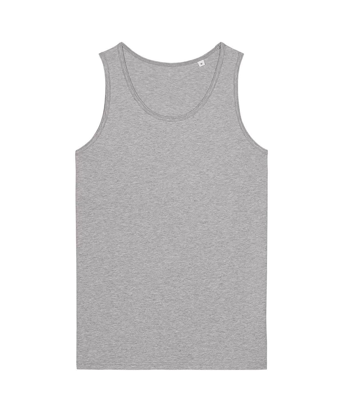 Stanley/Stella Stanley Stancer STTM961 SX277 - Heather Grey - Customisable T-Shirts