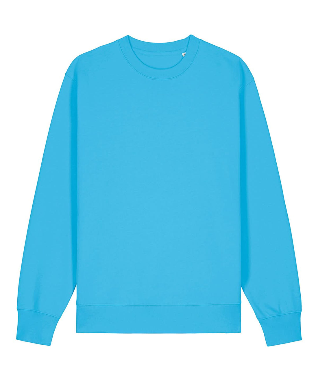 Stanley/Stella Unisex Changer 20 Iconic Crew Neck Sweatshirt STSU178 Aqua Blue SX703 - Aqua Blue - Customisable Sweatshirts