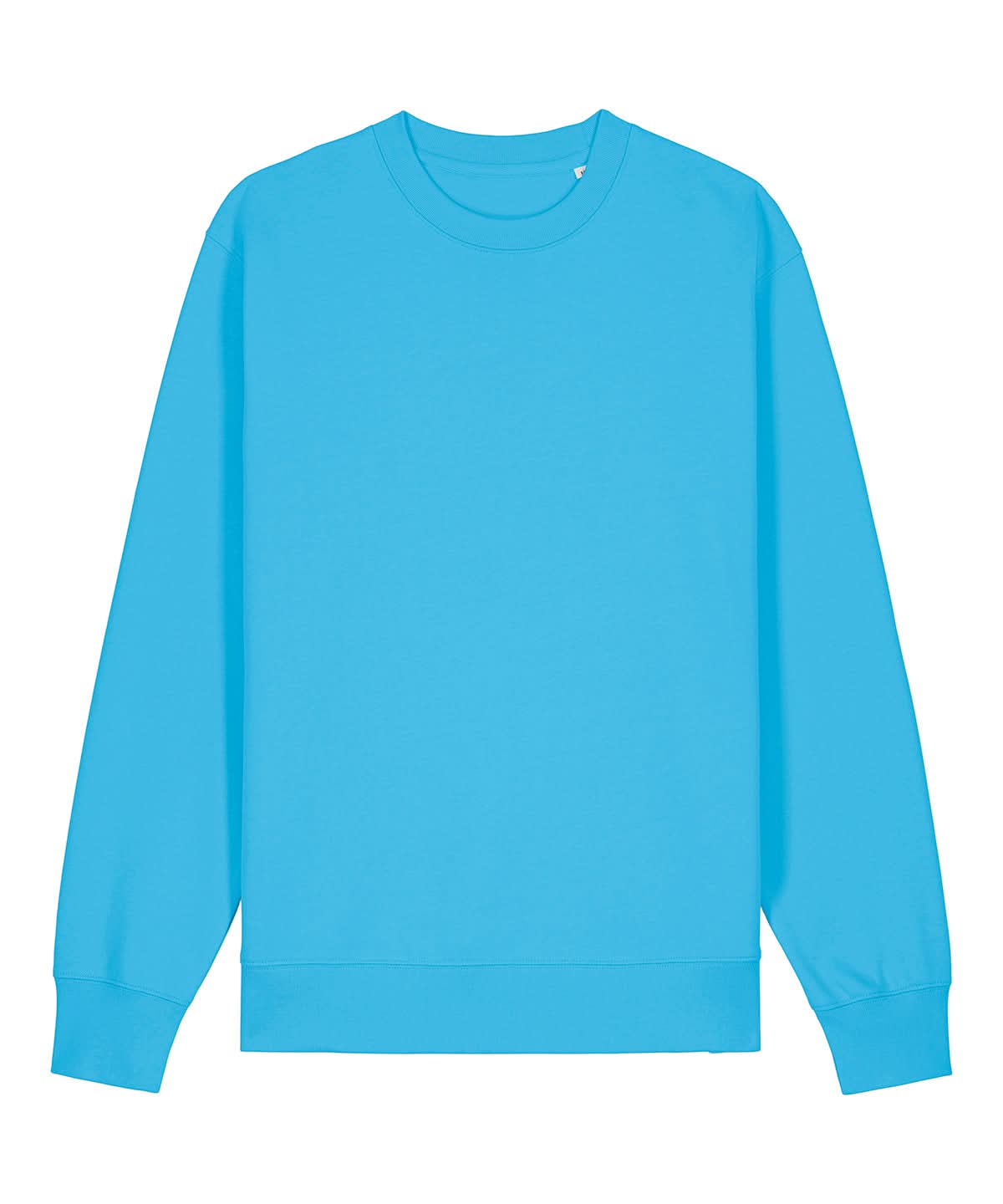 Stanley/Stella Unisex Changer 20 Iconic Crew Neck Sweatshirt STSU178 Aqua Blue SX703 - Aqua Blue - Customisable Sweatshirts