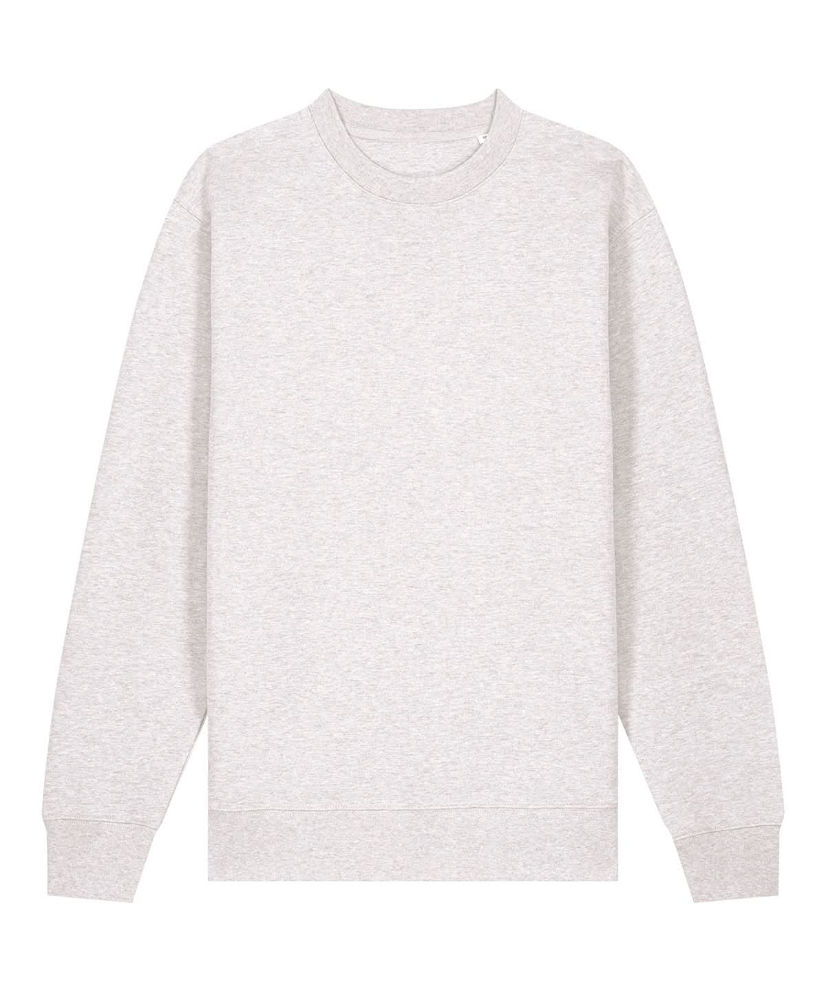 Stanley/Stella Unisex Changer 20 Iconic Crew Neck Sweatshirt STSU178 Cool Heather Grey SX703 - Cool Heather Grey - Customisable Sweatshirts